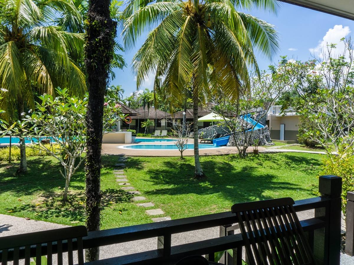 View from Beringgis Beach Resort & Spa