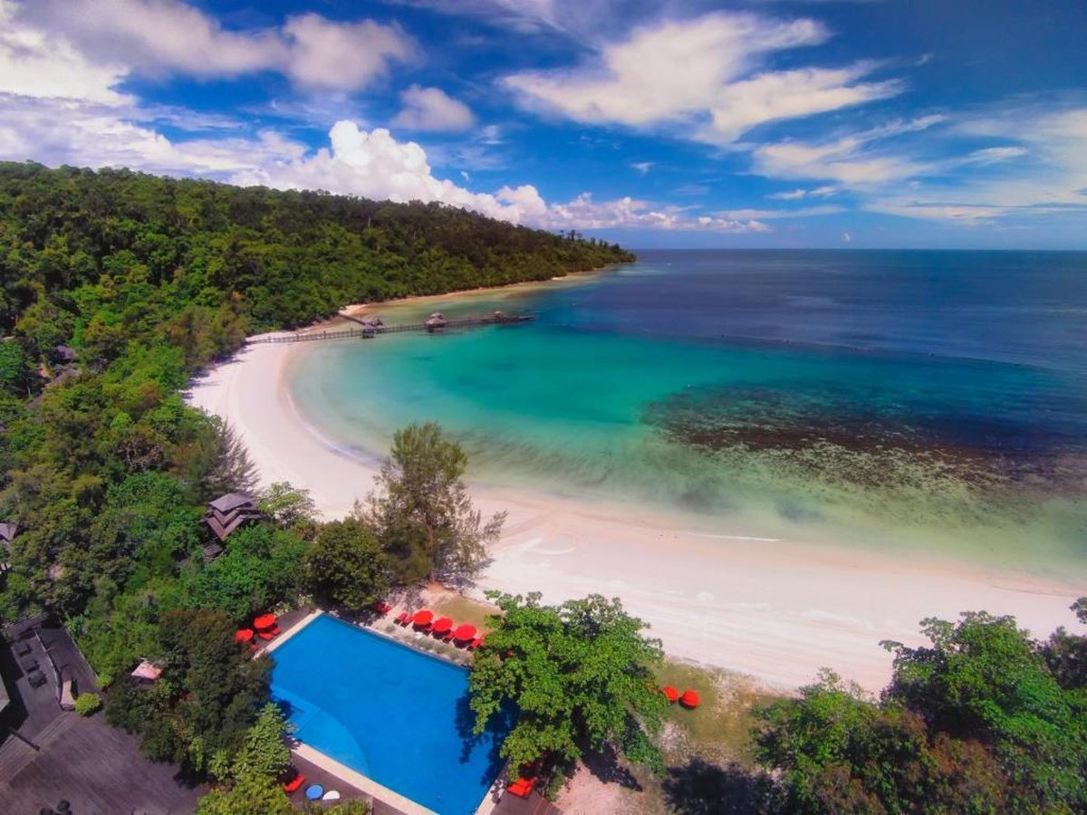 View from Bunga Raya Island Resort & Spa