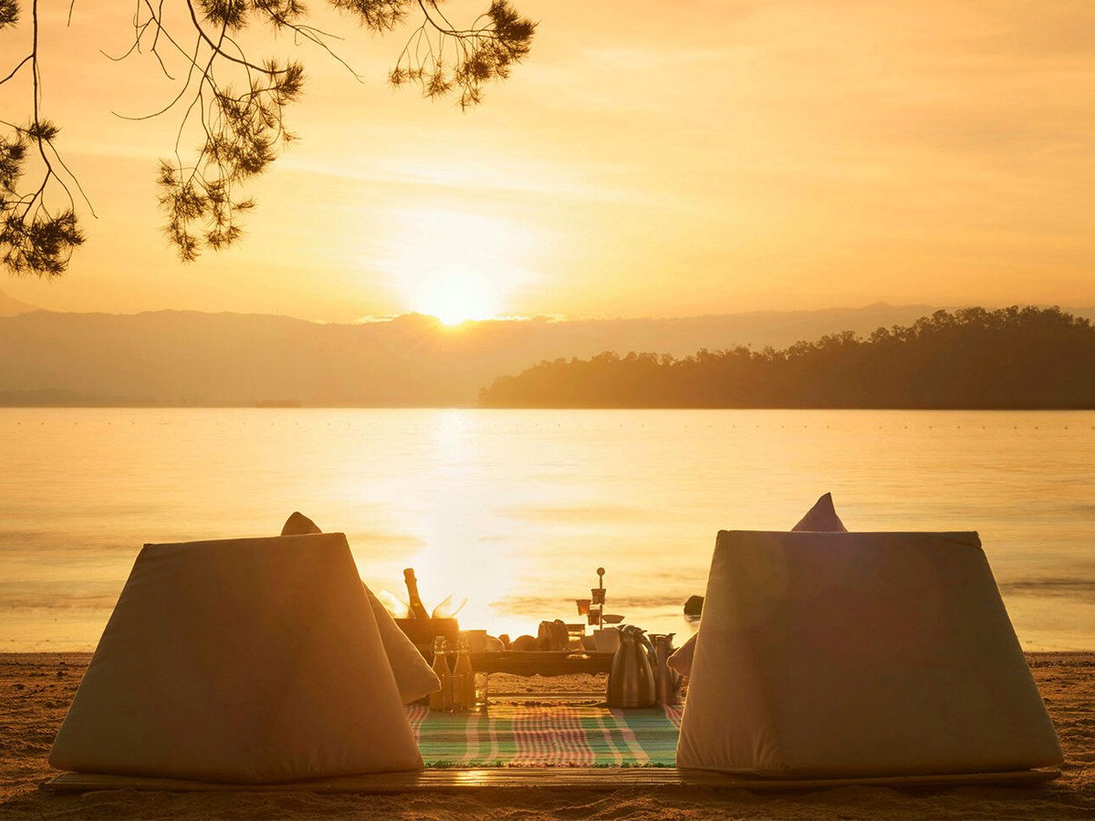 View from Gaya Island Resort