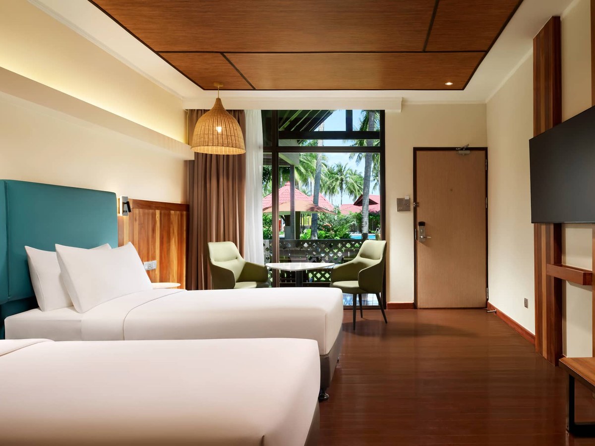 A room at Hilton Garden Inn Kota Kinabalu Tuaran