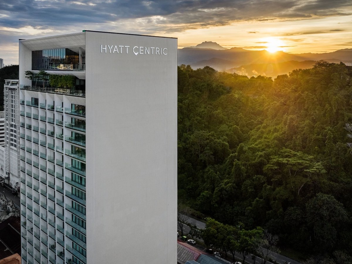 View from Hyatt Centric Kota Kinabalu
