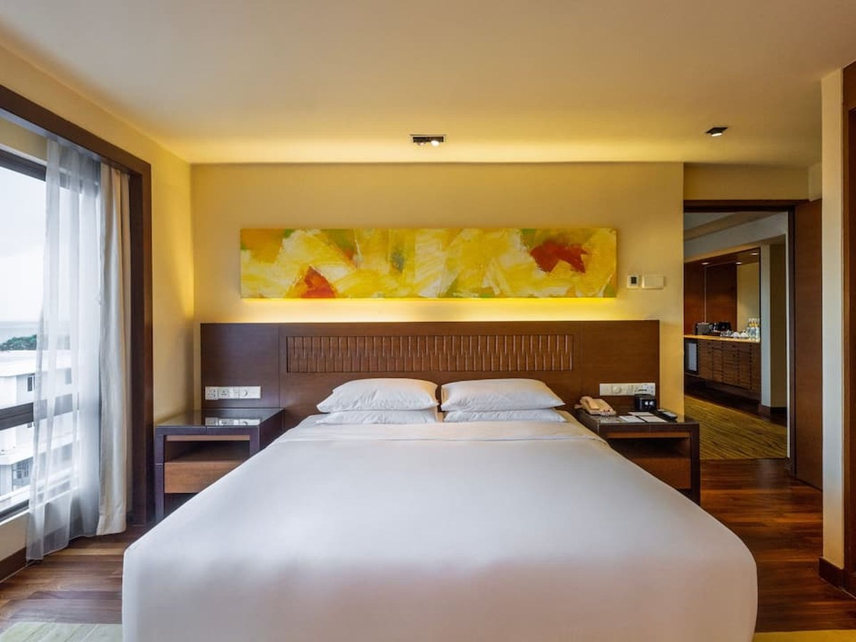 A room at Hyatt Regency Kinabalu