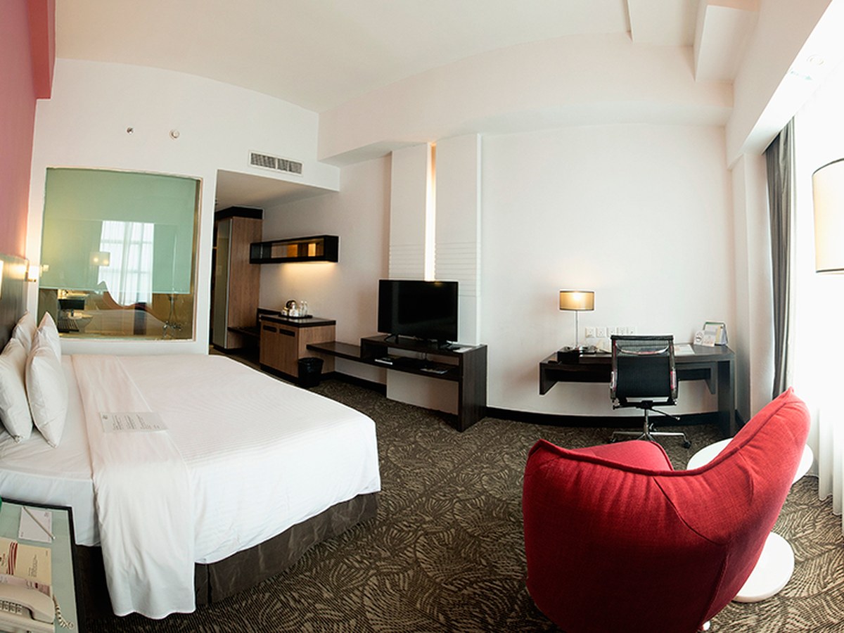 A room at The Klagan Hotel