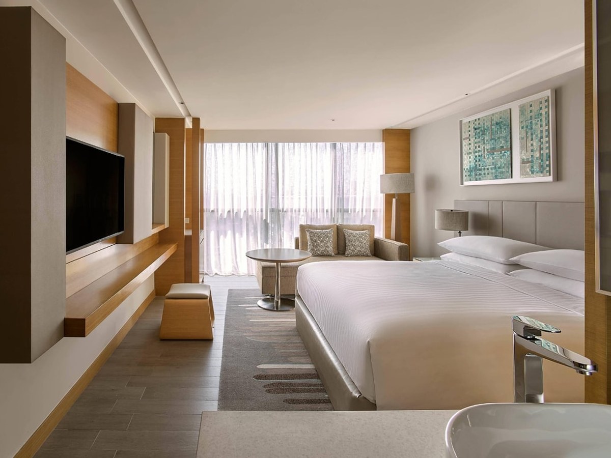A room at Kota Kinabalu Marriott Hotel