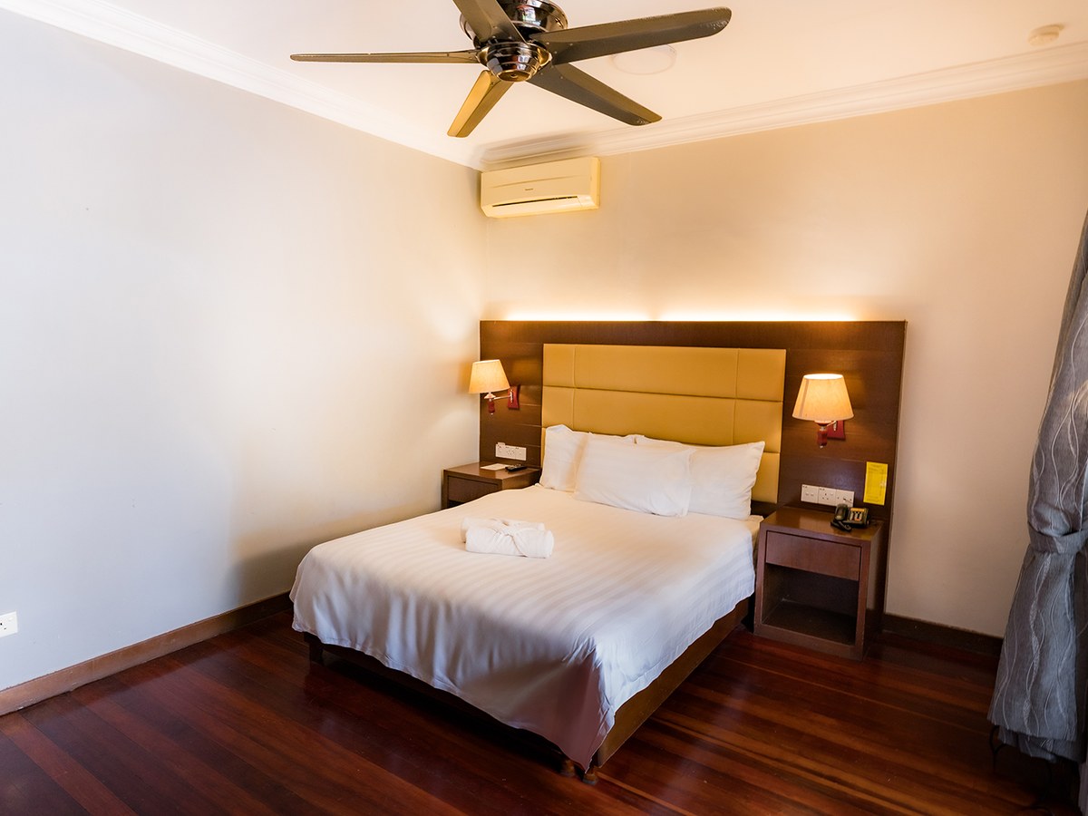 A room at Langkah Syabas Beach Resort