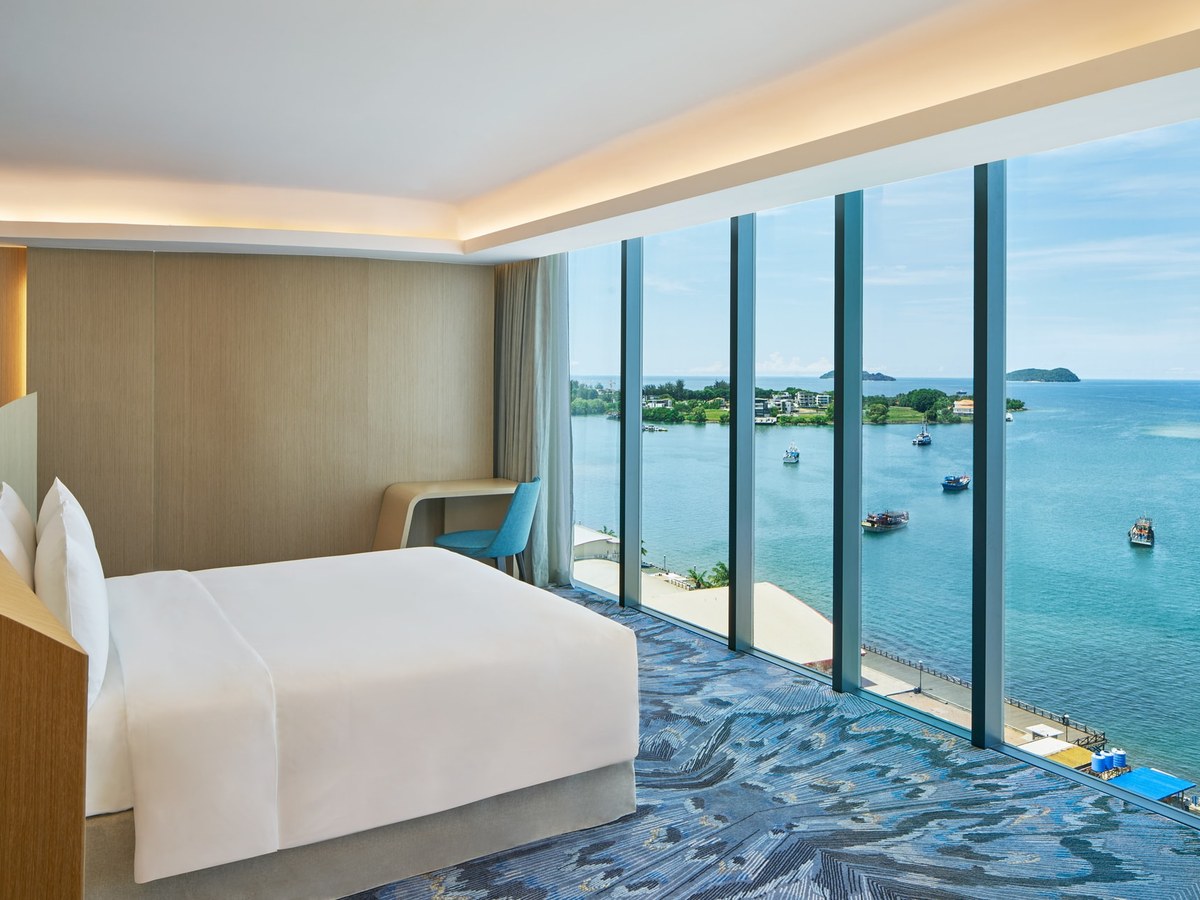 A room at Le Meridien Kota Kinabalu