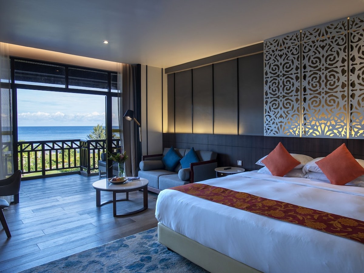 A room at Nexus Resort & Spa Karambunai