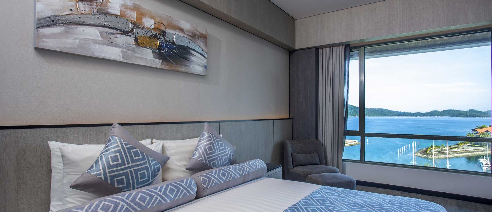 The Pacific Sutera Hotel in Sutera Harbour, Kota Kinabalu
