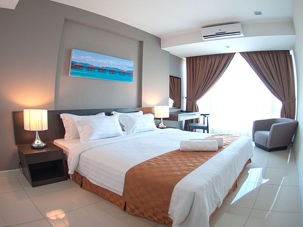 A room at Sky Hotel Kota Kinabalu