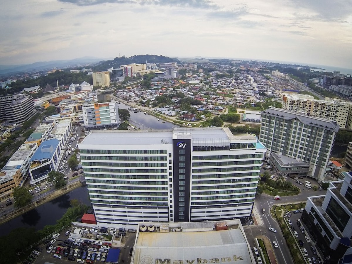 View from Sky Hotel Kota Kinabalu